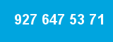927 647 53 71 927 647 53 71